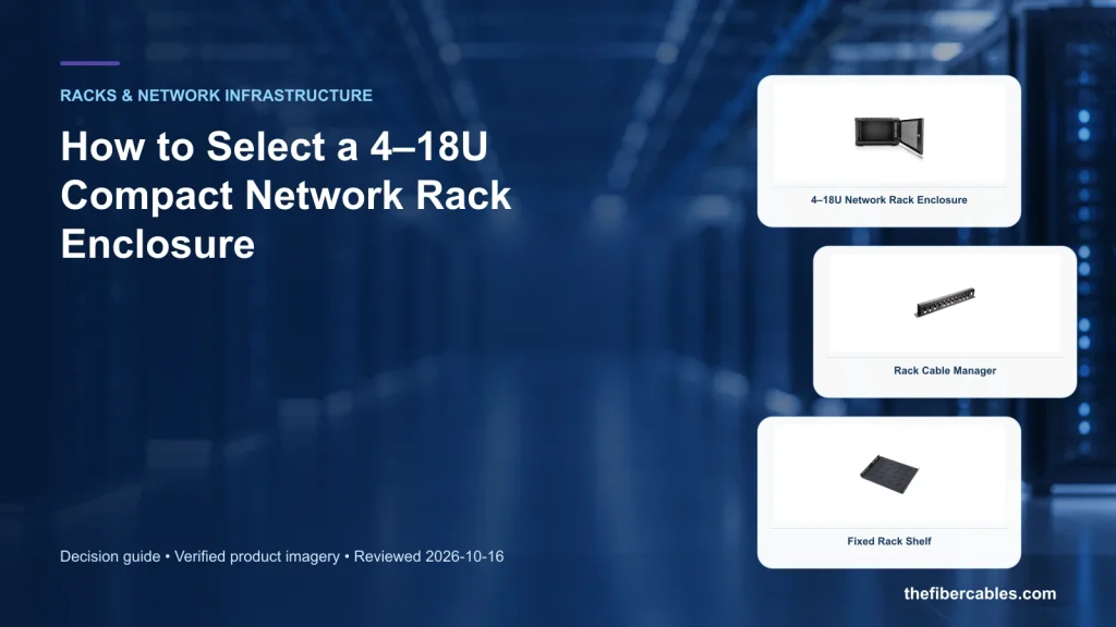 How to Select a 4–18U Compact Network Rack Enclosure