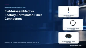 Field-Assembled vs Factory-Terminated Fiber Connectors
