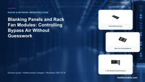 Blanking Panels and Rack Fan Modules: Controlling Bypass Air Without Guesswork