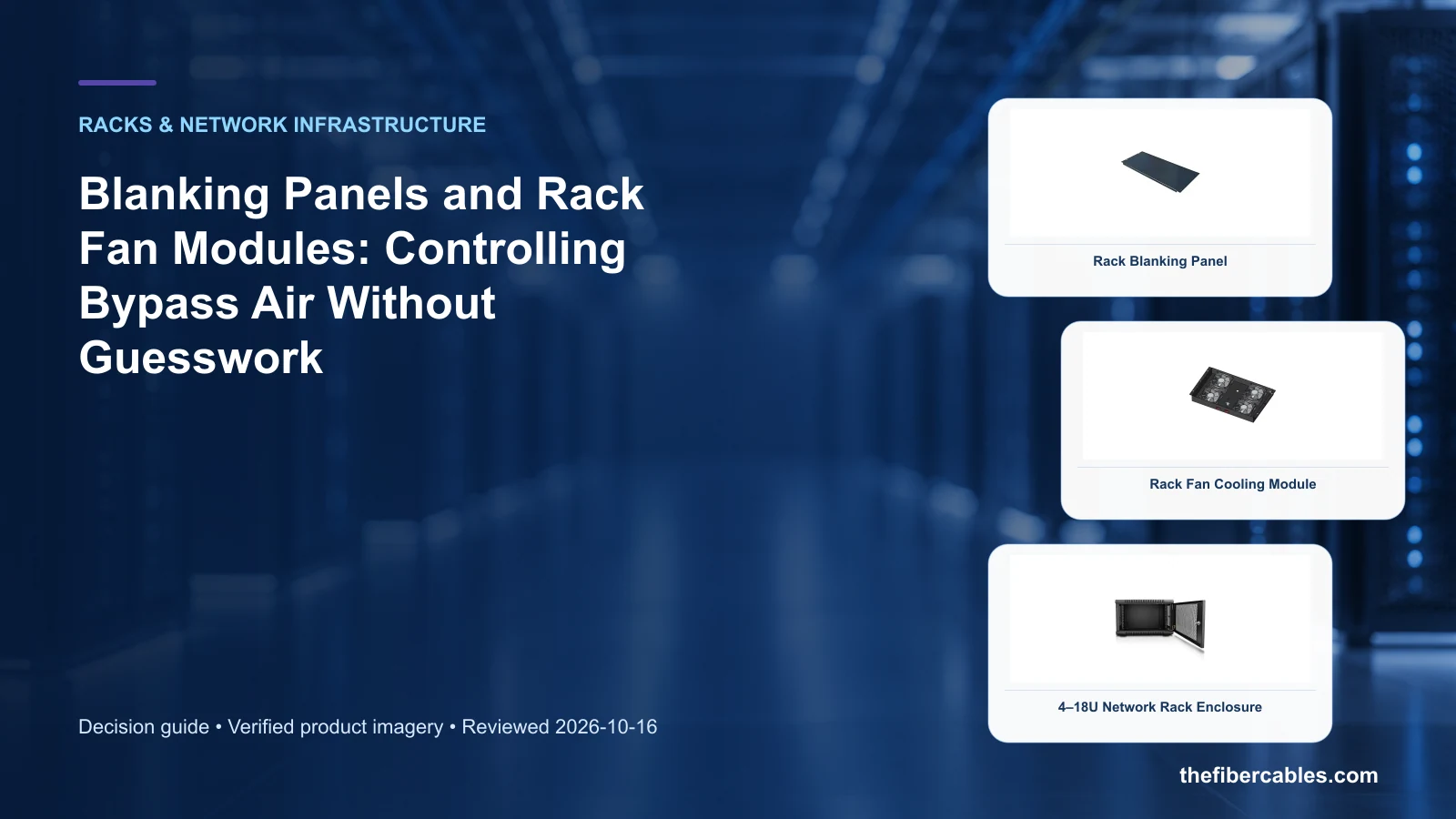 rack blanking panel airflow: Rack Blanking Panel selection guide
