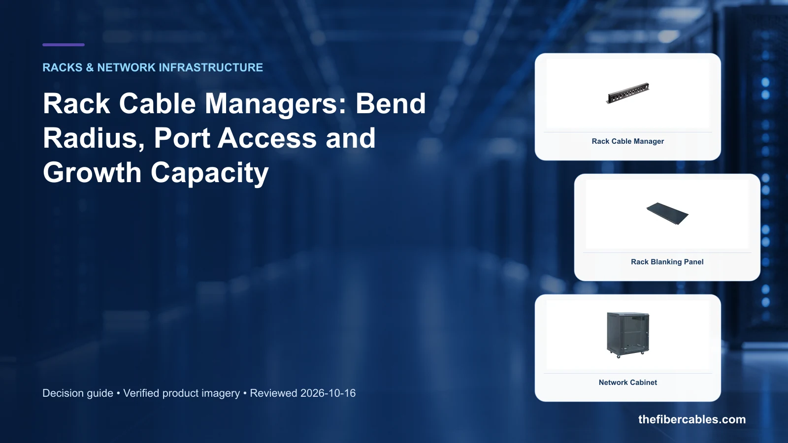 rack cable manager selection: Rack Cable Manager selection guide