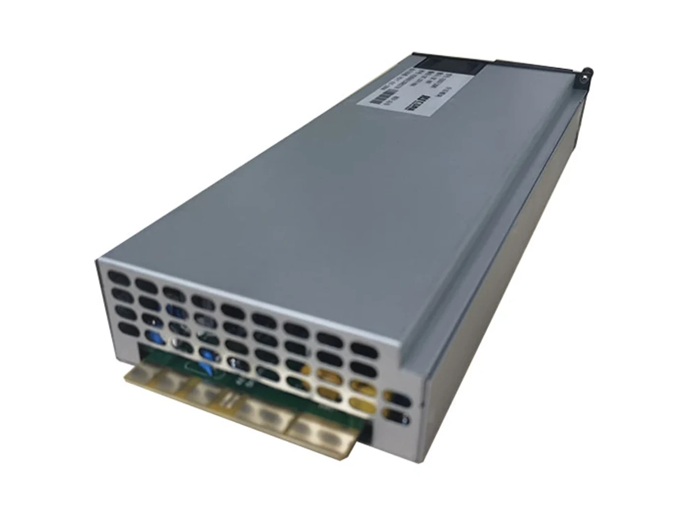 Telecom power conversion module on a white background
