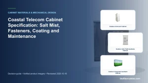 Coastal Telecom Cabinet Specification: Salt Mist, Fasteners, Coating and Maintenance