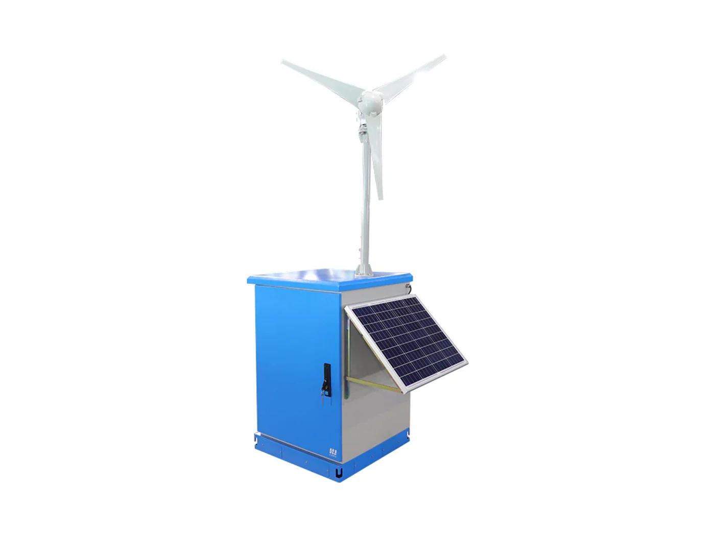 Wind and solar integrated outdoor energy cabinet
