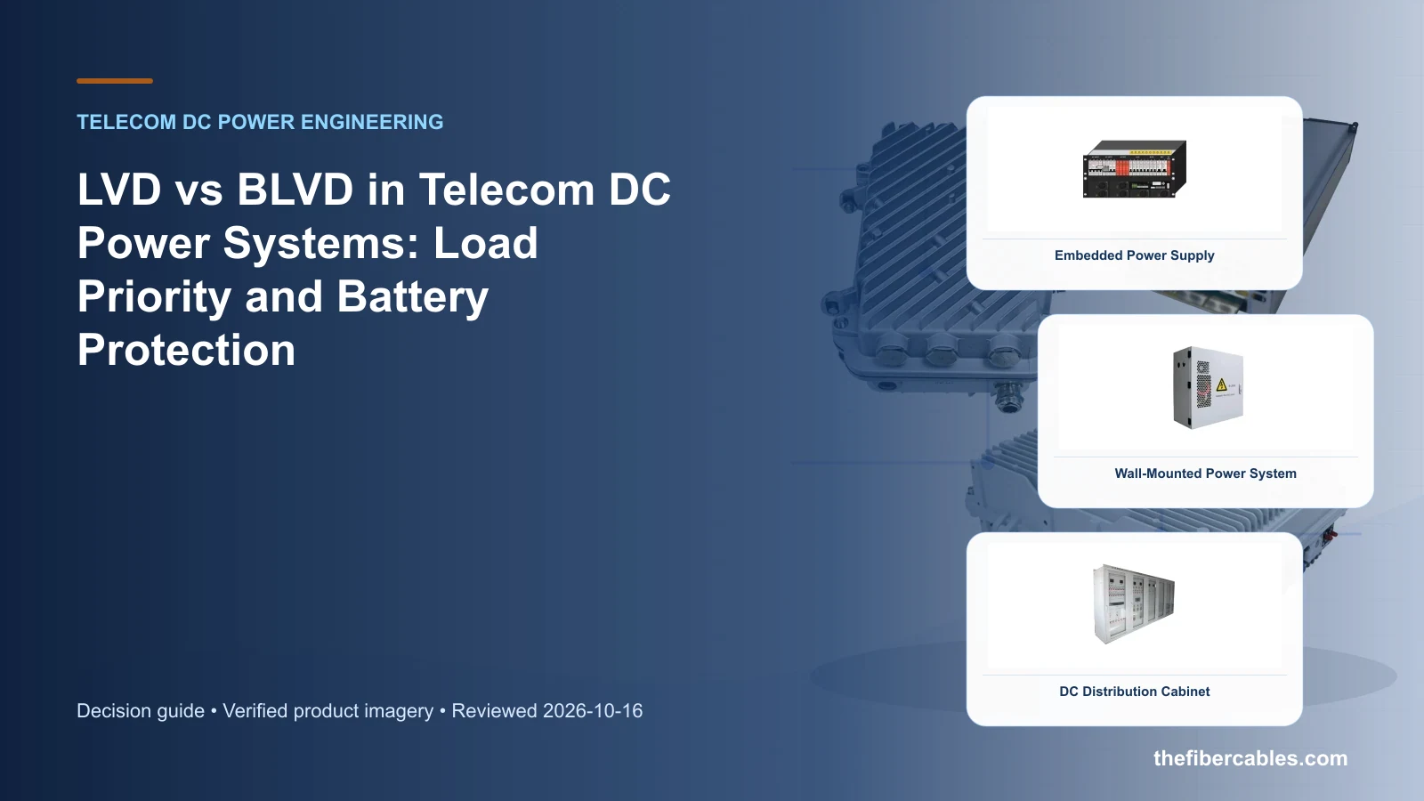 LVD vs BLVD telecom: Embedded Power Supply selection guide