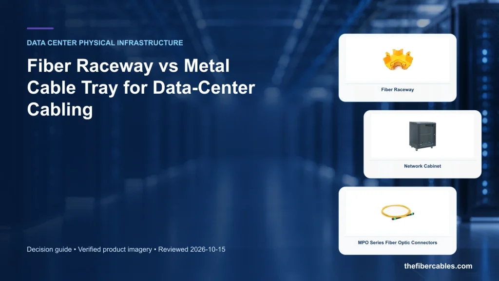 Fiber Raceway vs Metal Cable Tray for Data-Center Cabling