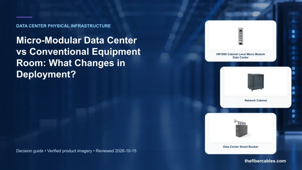 Micro-Modular Data Center vs Conventional Equipment Room: What Changes in Deployment?