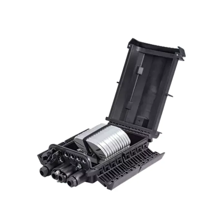 Fiber Splice & Distribution Closure with Adapter Ports