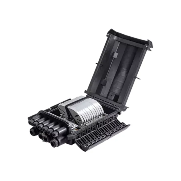 Fiber Optic Branch Splice Closure — 6 Drop Ports