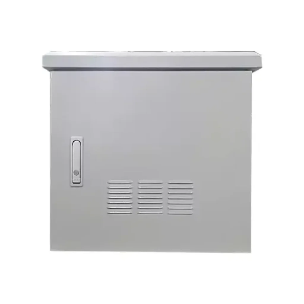 10–14U Double-Wall Fan-Cooled Outdoor Telecom Cabinet