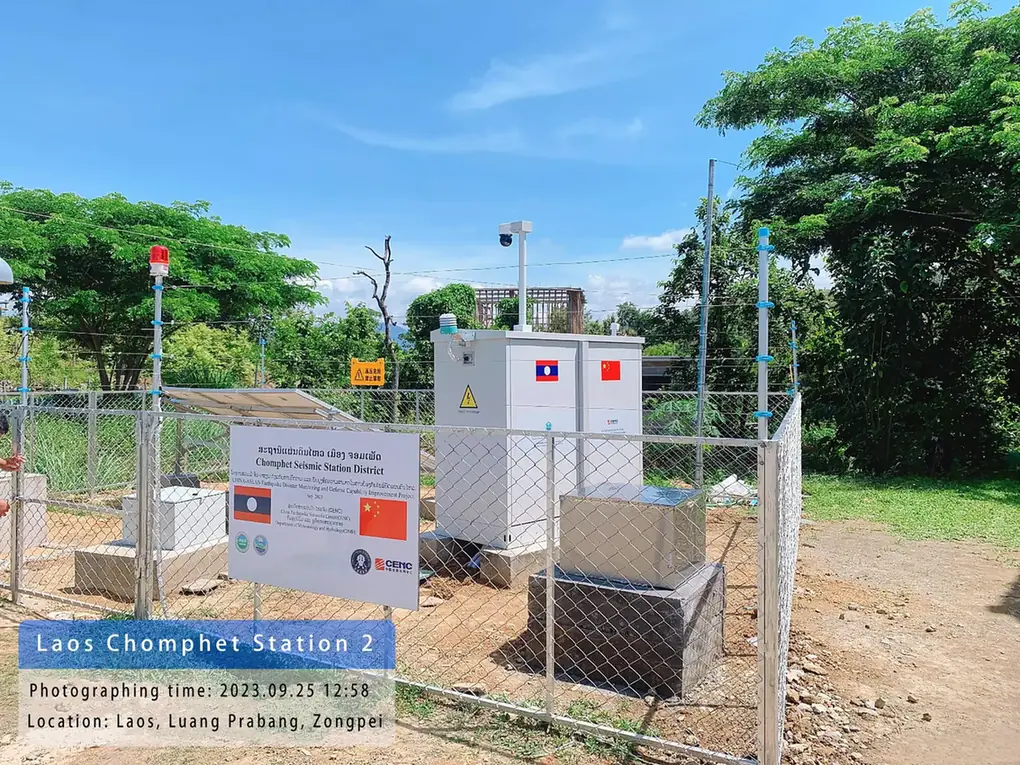 Solar-Powered Unmanned Monitoring Station in Laos